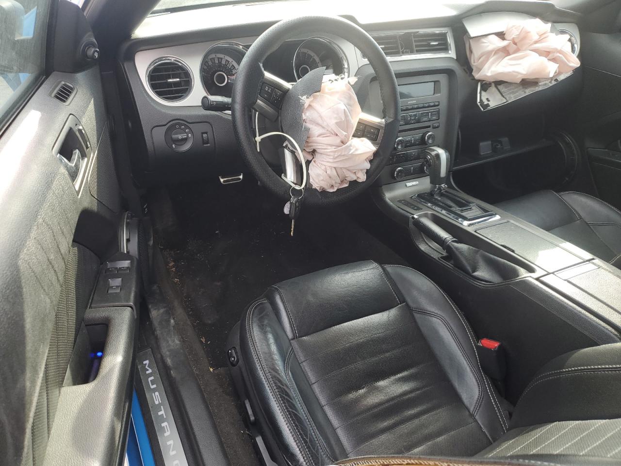 2013 Ford Mustang VIN 1ZVBP8FF2D5201242 Copart auction photo, front end / minor dent/scratches damage thumbnail 8