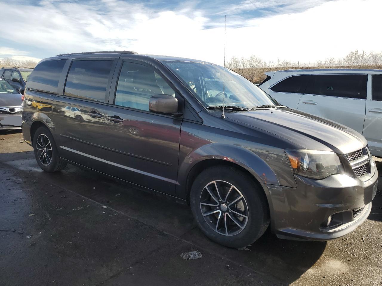 2017 Dodge Caravan VIN 2C4RDGEG2HR666868 Copart auction photo, rear end / side damage thumbnail 4