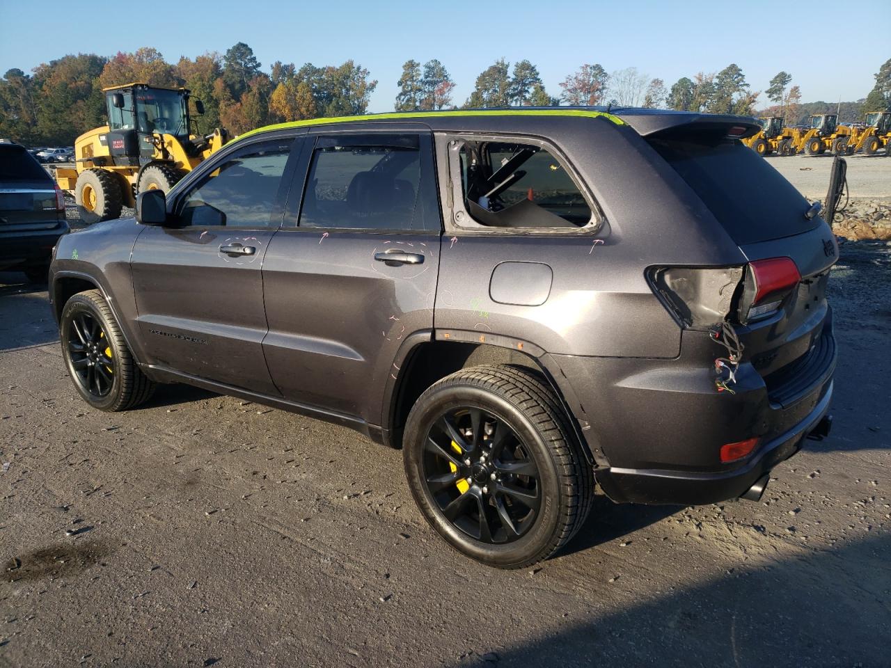 2015 Jeep Grand Cherokee VIN 1C4RJFAG0FC115482 Copart auction photo, all over damage thumbnail 2