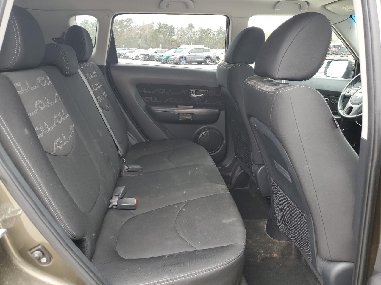 2012 KIA Soul VIN KNDJT2A69C7455709 Copart auction photo, front end / side damage thumbnail 11