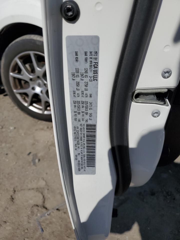 2019 Dodge Journey VIN 3C4PDCEG8KT746339 Copart auction photo, front end / minor dent/scratches damage thumbnail 13