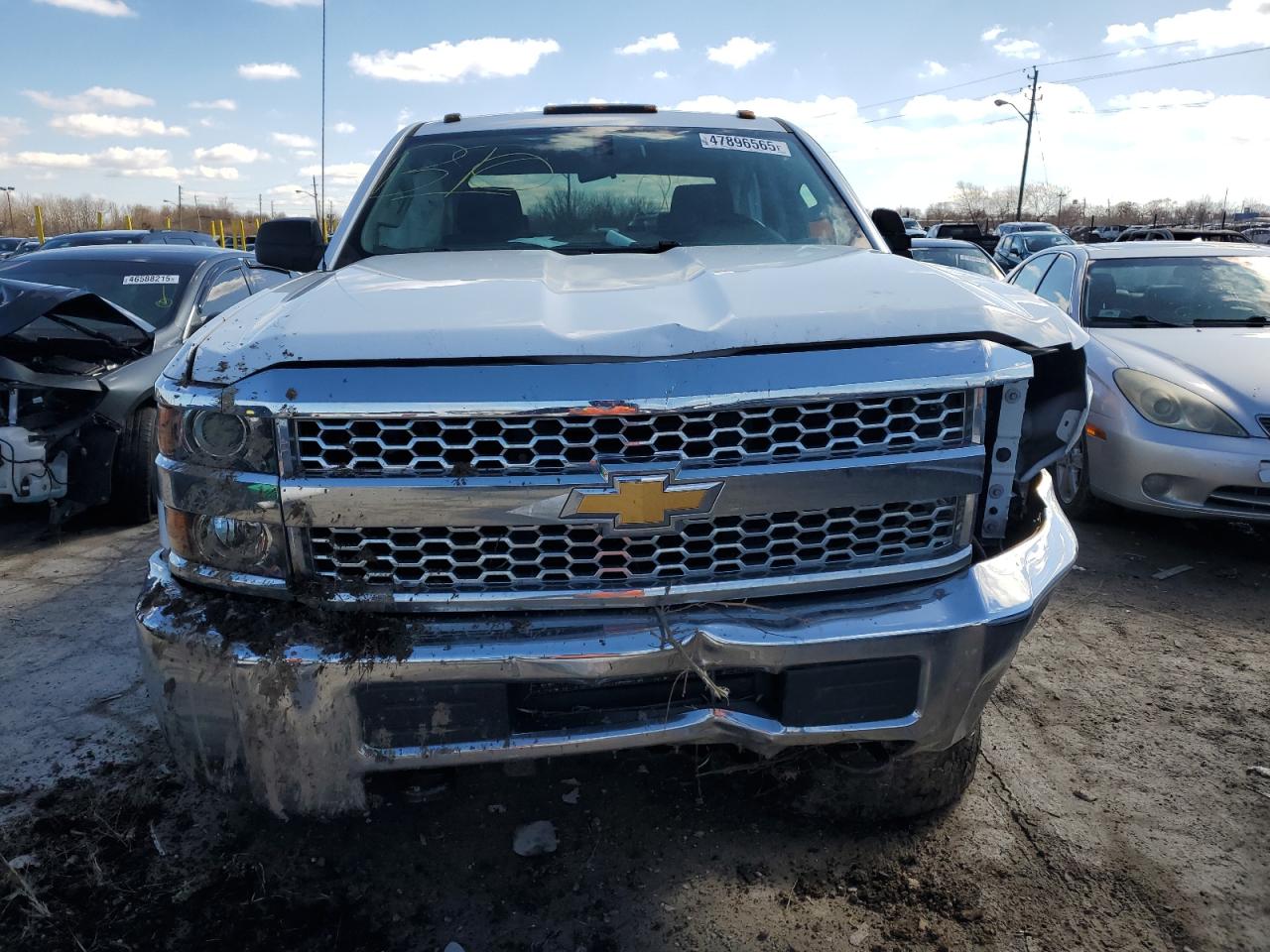 2019 Chevrolet Silverado VIN 1GC1KREG7KF215142 Copart auction photo, front end / mechanical damage thumbnail 5