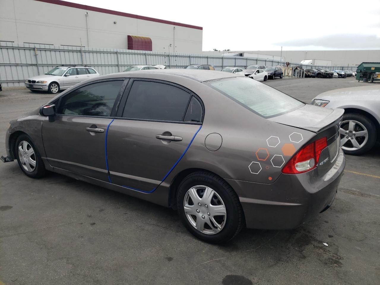 2011 Honda Civic VIN 2HGFA1F99BH522516 Copart auction photo, front end damage thumbnail 2