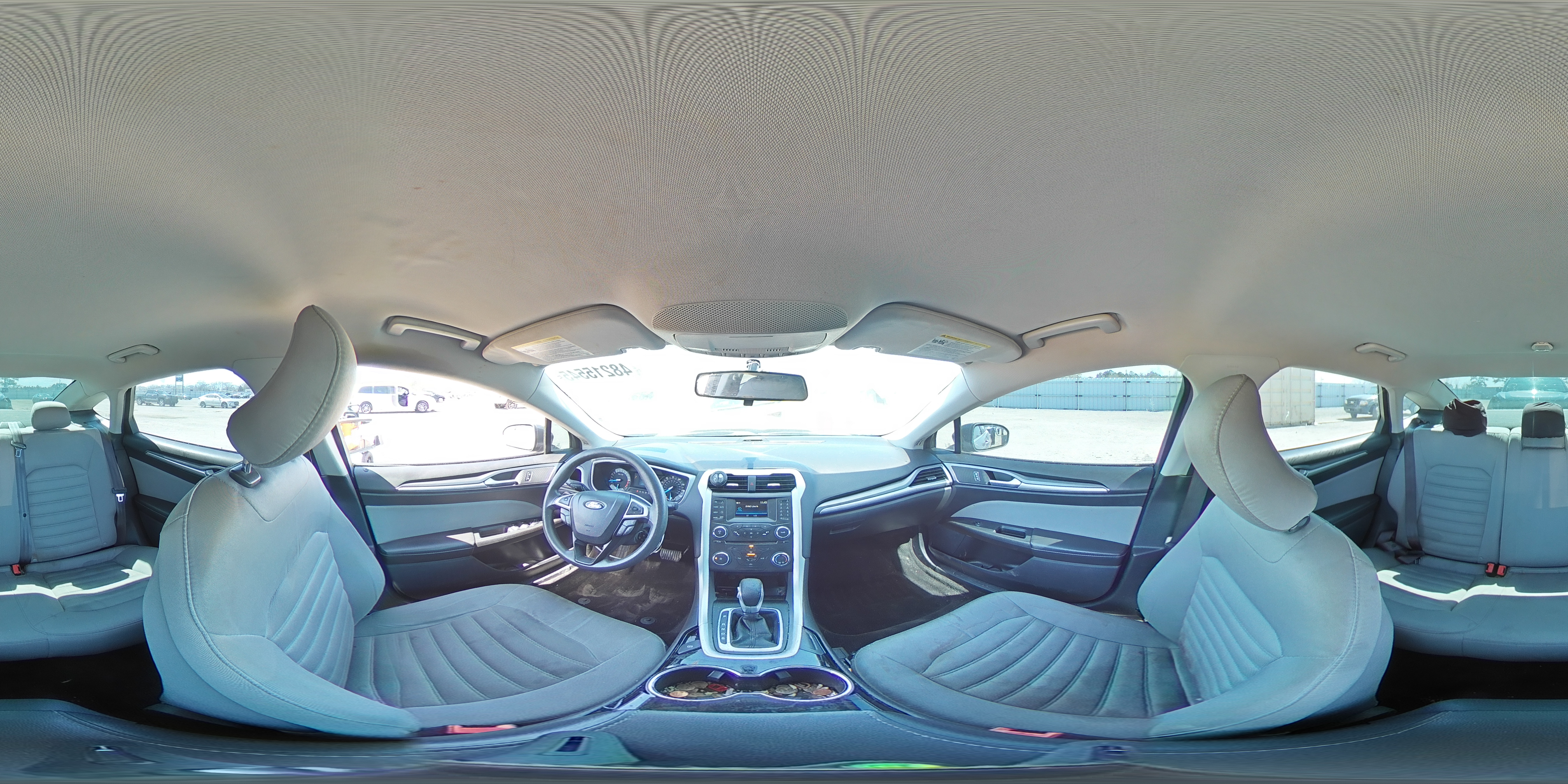 2015 Ford Fusion VIN 1FA6P0G71F5114910 Copart auction photo, front end damage thumbnail 13