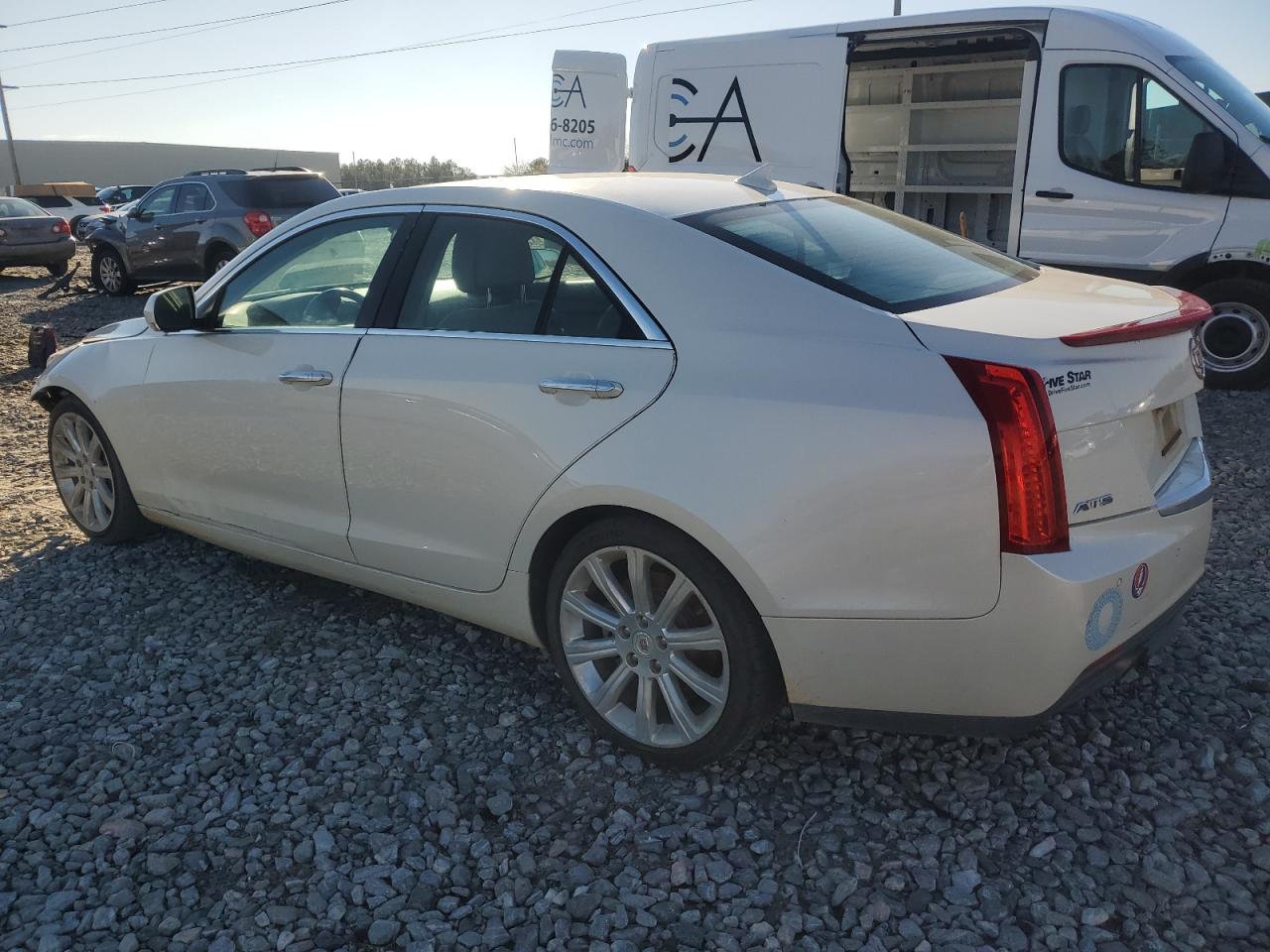 2014 Cadillac ATS VIN 1G6AB5RA7E0174147 Copart auction photo, front end damage thumbnail 2
