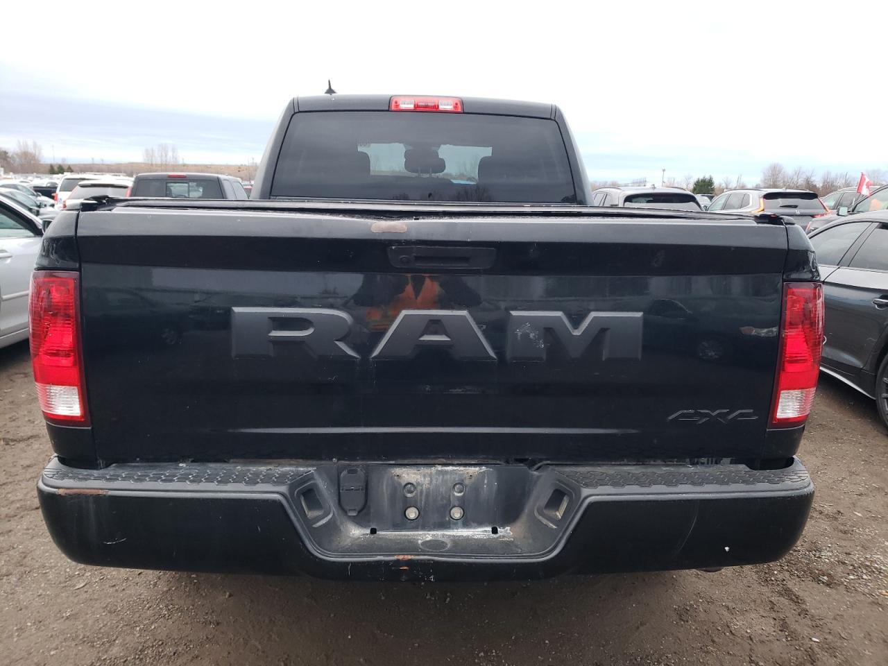 2019 RAM 1500 VIN 1C6RR7FG7KS643468 Copart auction photo, front end damage thumbnail 6
