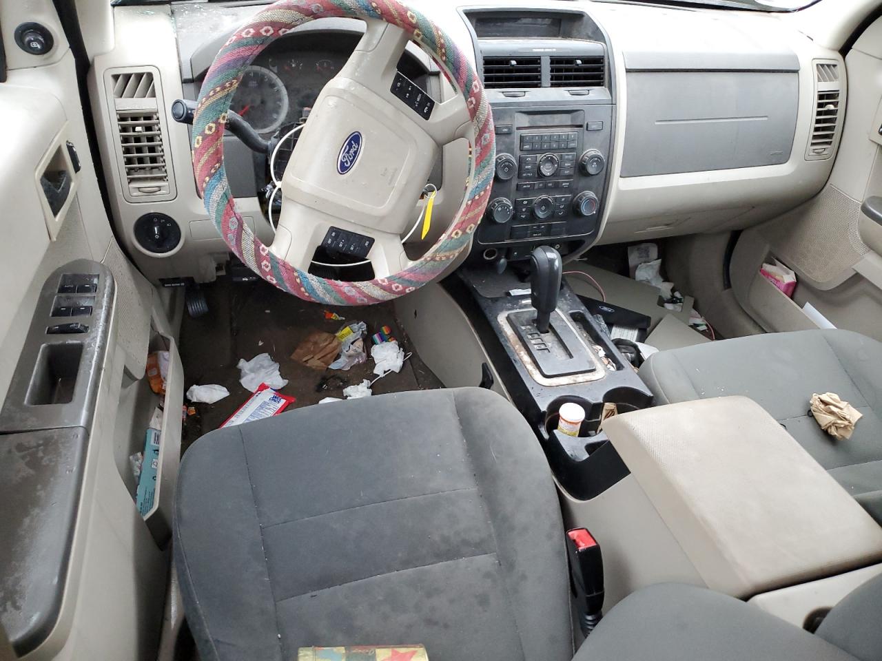 2010 Ford Escape VIN 1FMCU0C78AKA44680 Copart auction photo, all over damage thumbnail 8