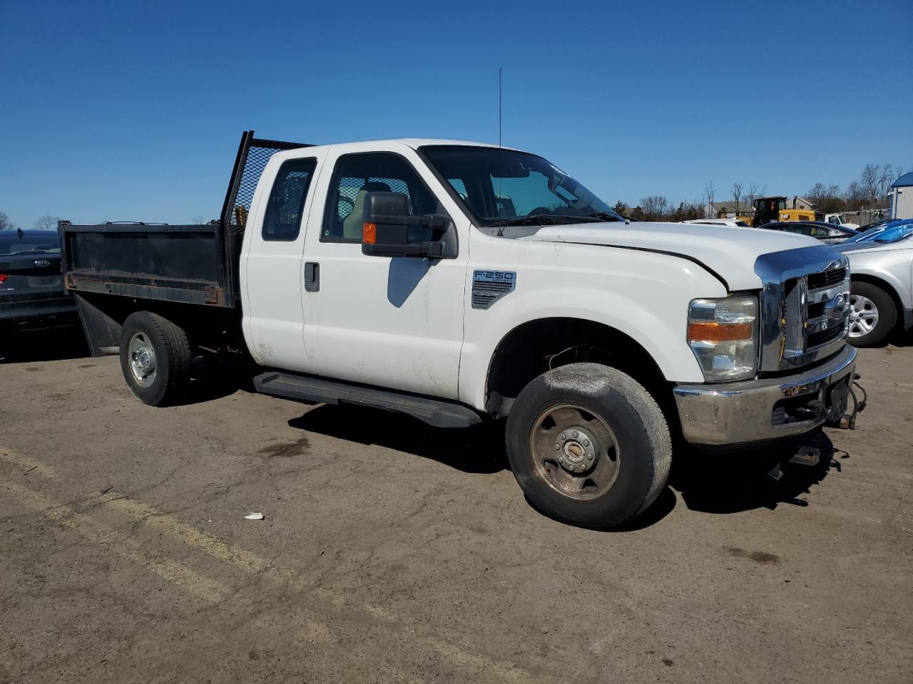 2008 Ford F250 VIN 1FTSX21538EB11103 Copart auction photo, undercarriage damage thumbnail 4