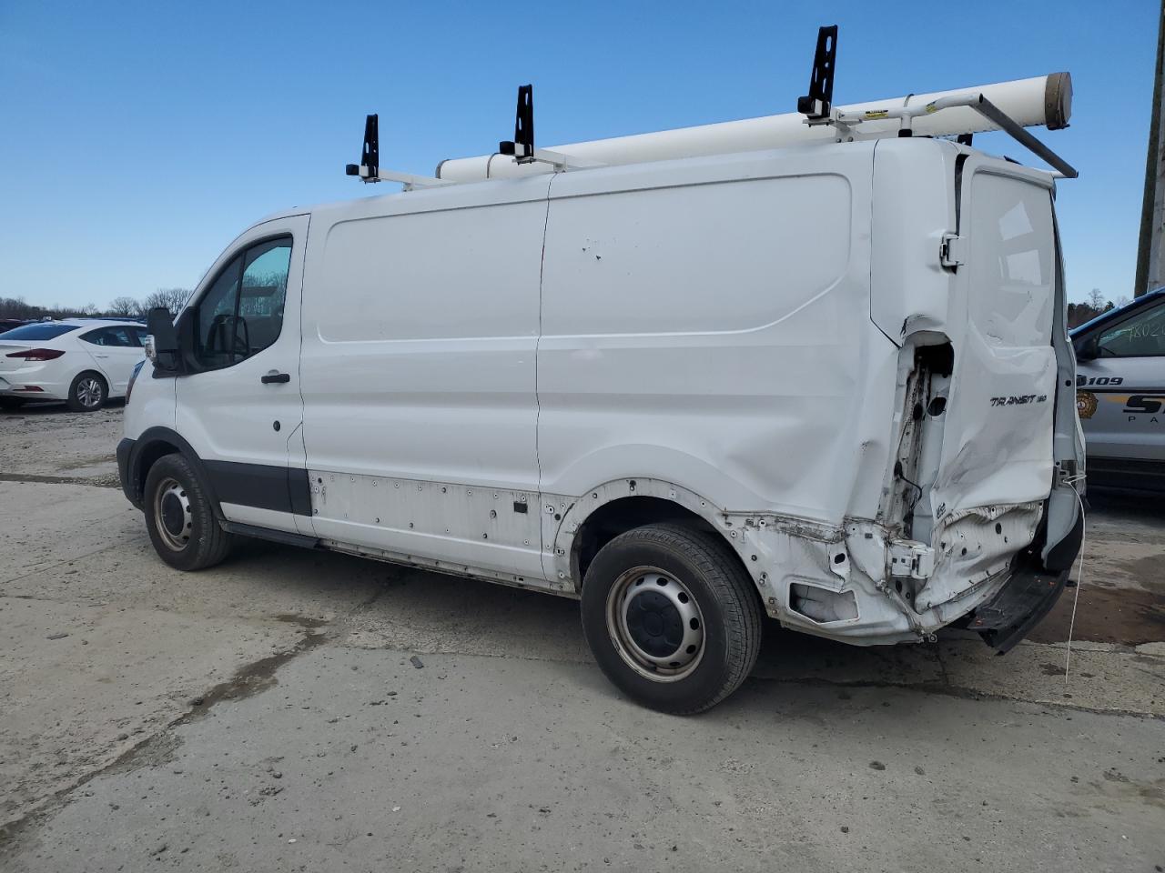 2021 Ford Transit VIN 1FTYE1Y80MKA02362 Copart auction photo, rear end / normal wear damage thumbnail 2