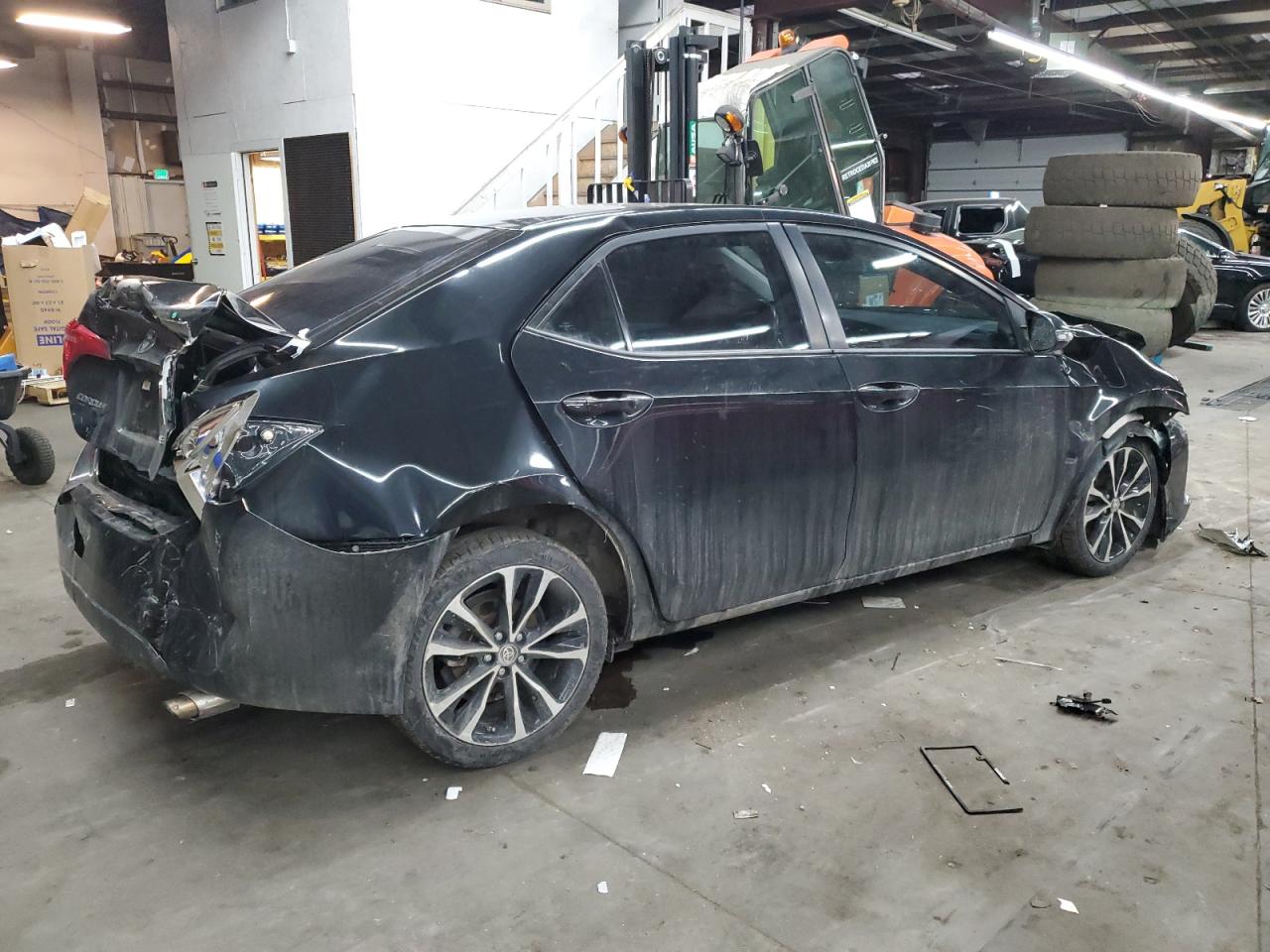 2017 Toyota Corolla VIN 5YFBURHE5HP689553 Copart auction photo, all over damage thumbnail 3