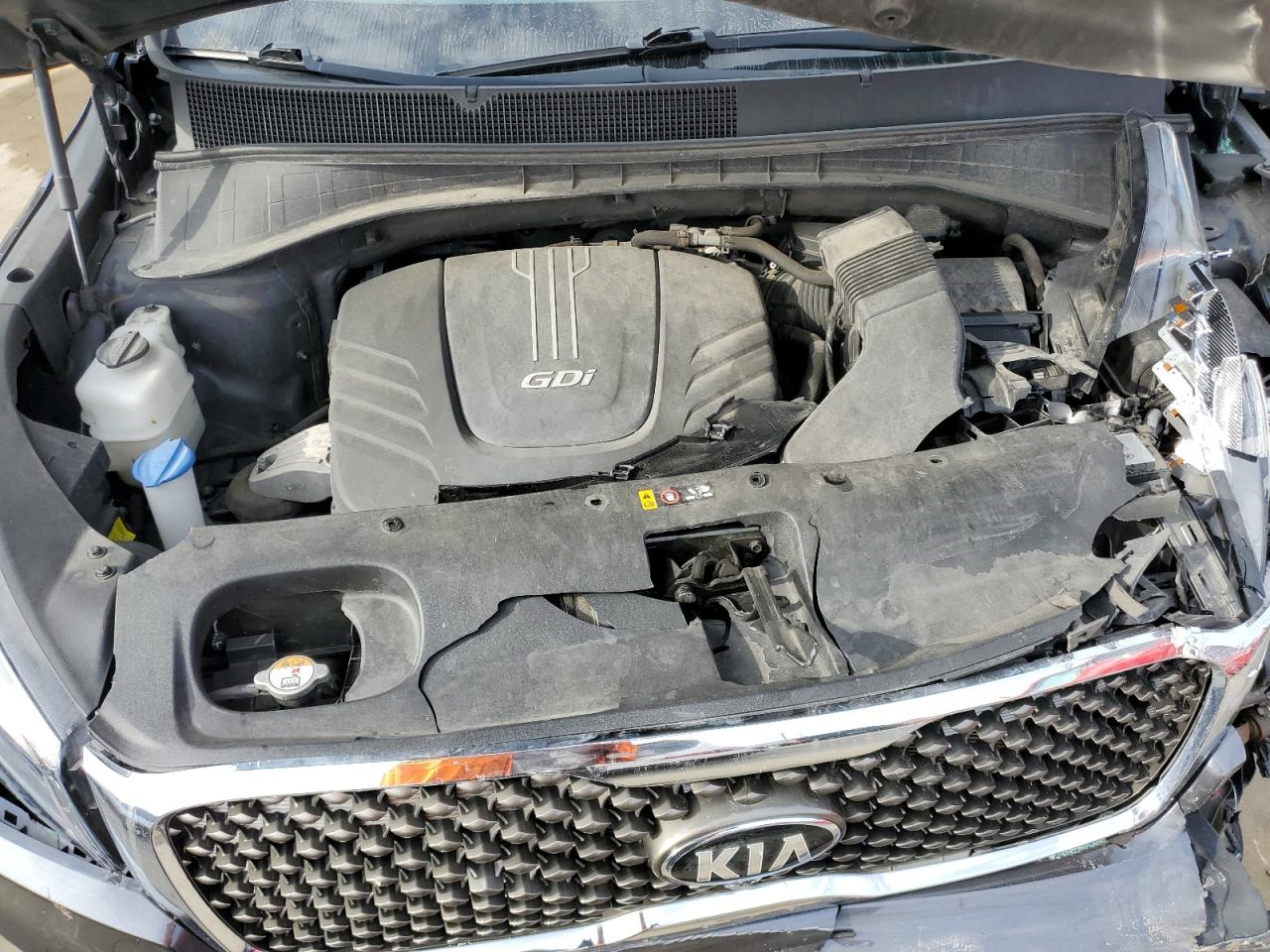 2017 KIA Sorento VIN 5XYPK4A59HG309837 Copart auction photo, front end damage thumbnail 12