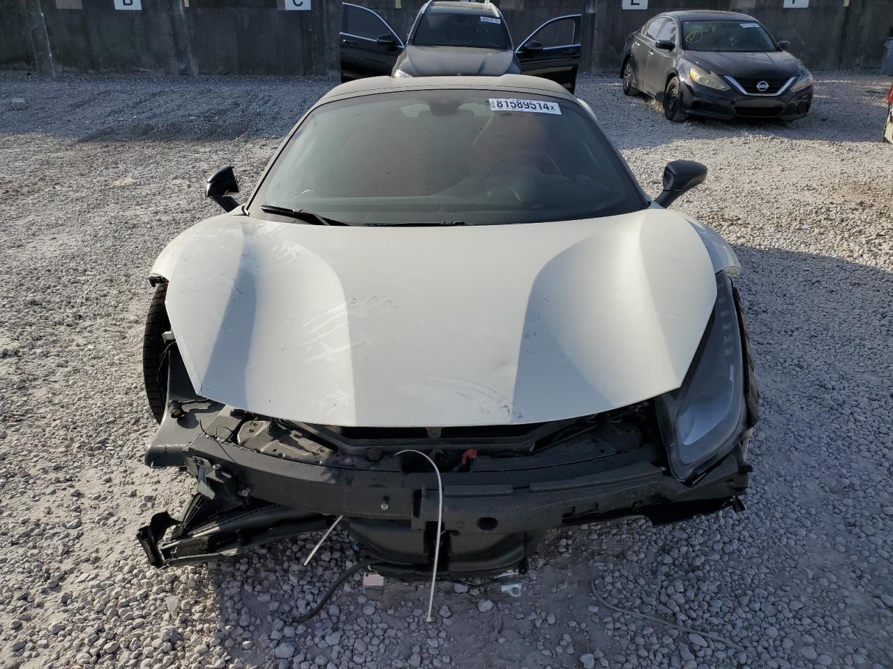 2017 Ferrari 488 VIN ZFF80AMA2H0223116 Copart auction photo, front end / rear end damage thumbnail 5