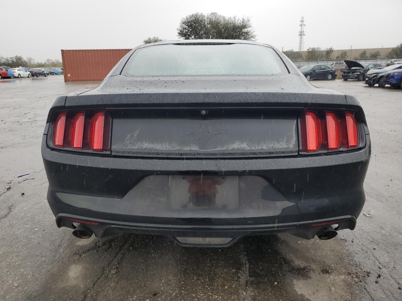 2015 Ford Mustang VIN 1FA6P8AM2F5335896 Copart auction photo, front end / side damage thumbnail 6