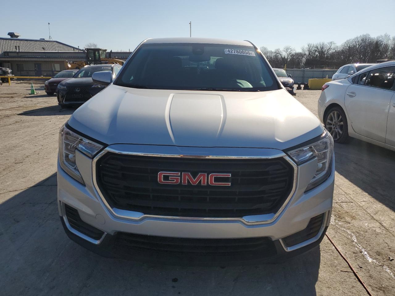 2022 GMC Terrain VIN 3GKALMEV7NL114938 Copart auction photo, front end / side damage thumbnail 5