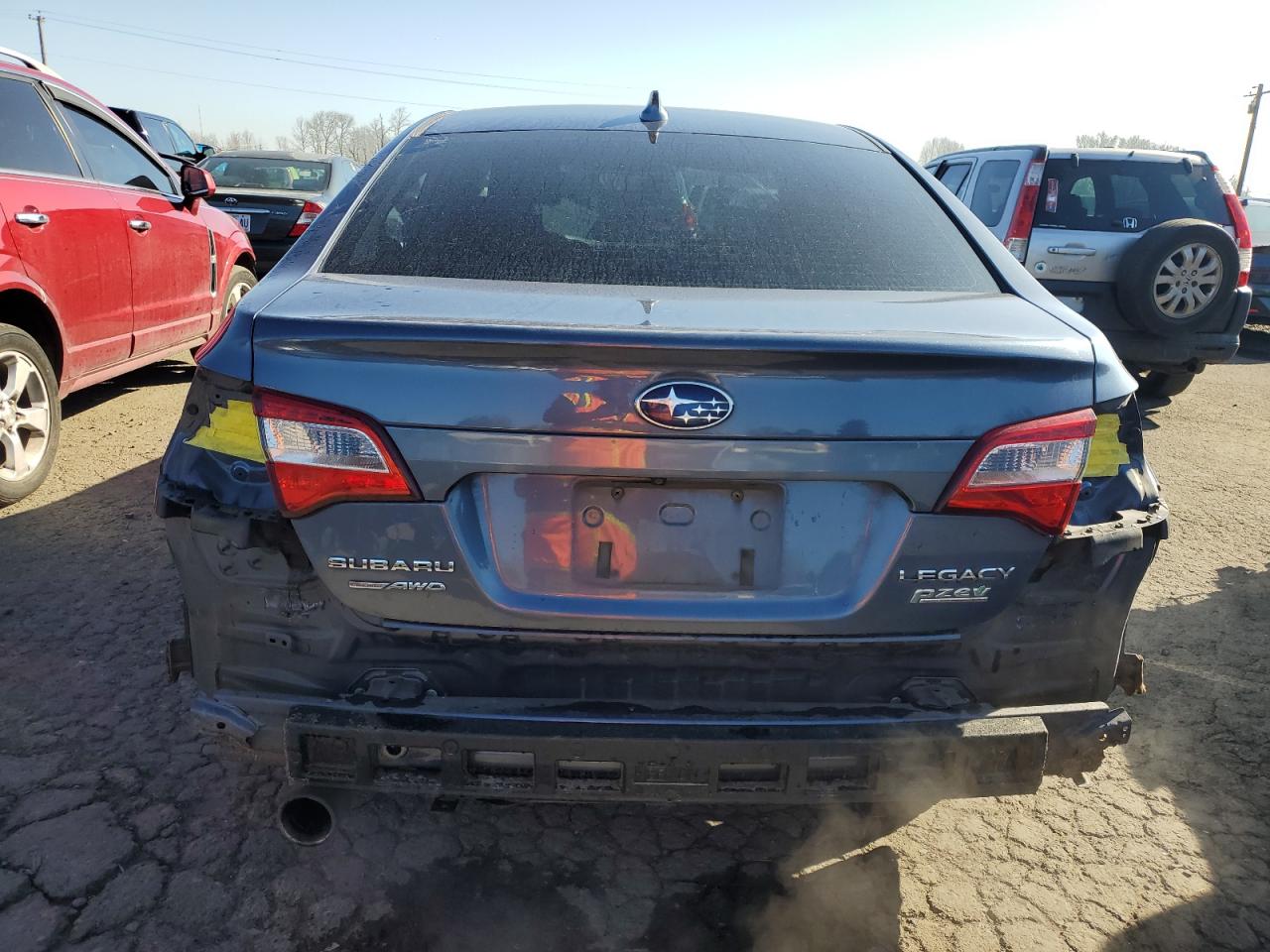 2017 Subaru Legacy VIN 4S3BNAC6XH3038023 Copart auction photo, side / rear end damage thumbnail 6