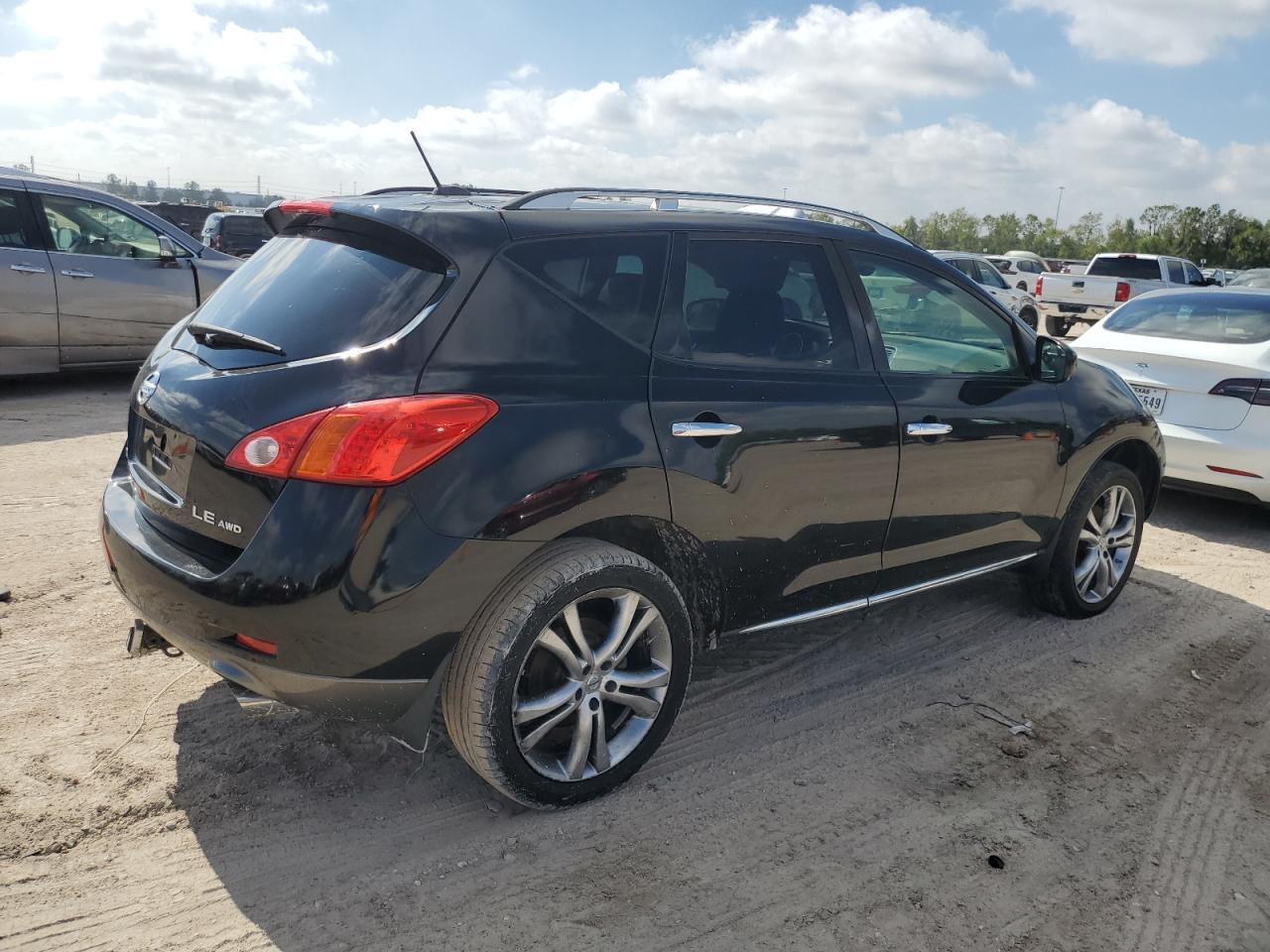 2009 Nissan Murano VIN JN8AZ18WX9W138670 Copart auction photo, water/flood damage thumbnail 3