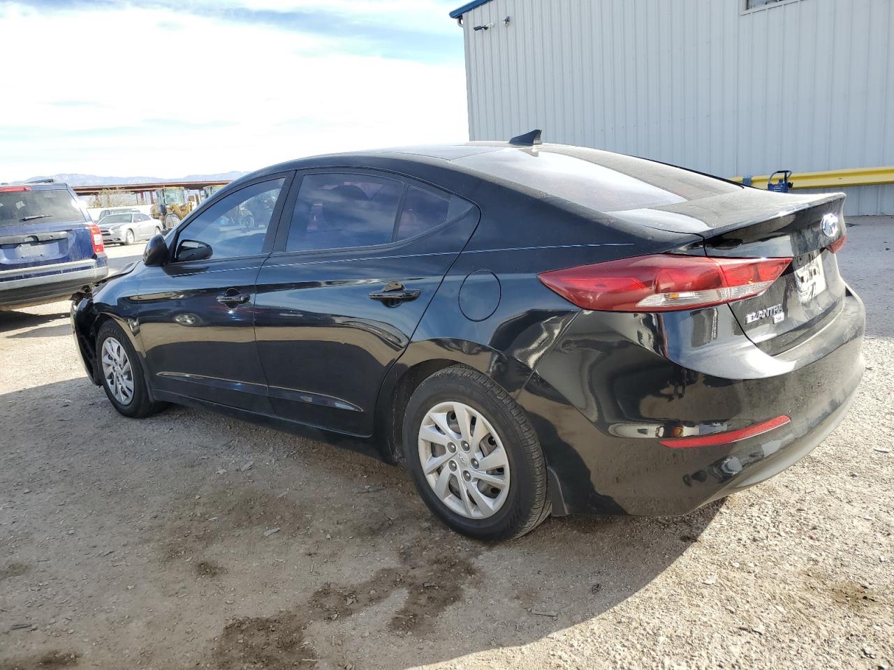 2017 Hyundai Elantra VIN KMHD74LF9HU361151 Copart auction photo, front end damage thumbnail 2