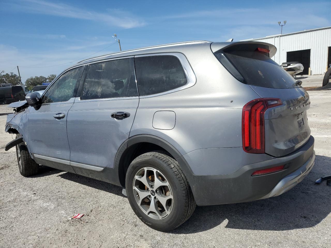 2020 KIA Telluride VIN 5XYP34HC9LG042144 Copart auction photo, front end damage thumbnail 2
