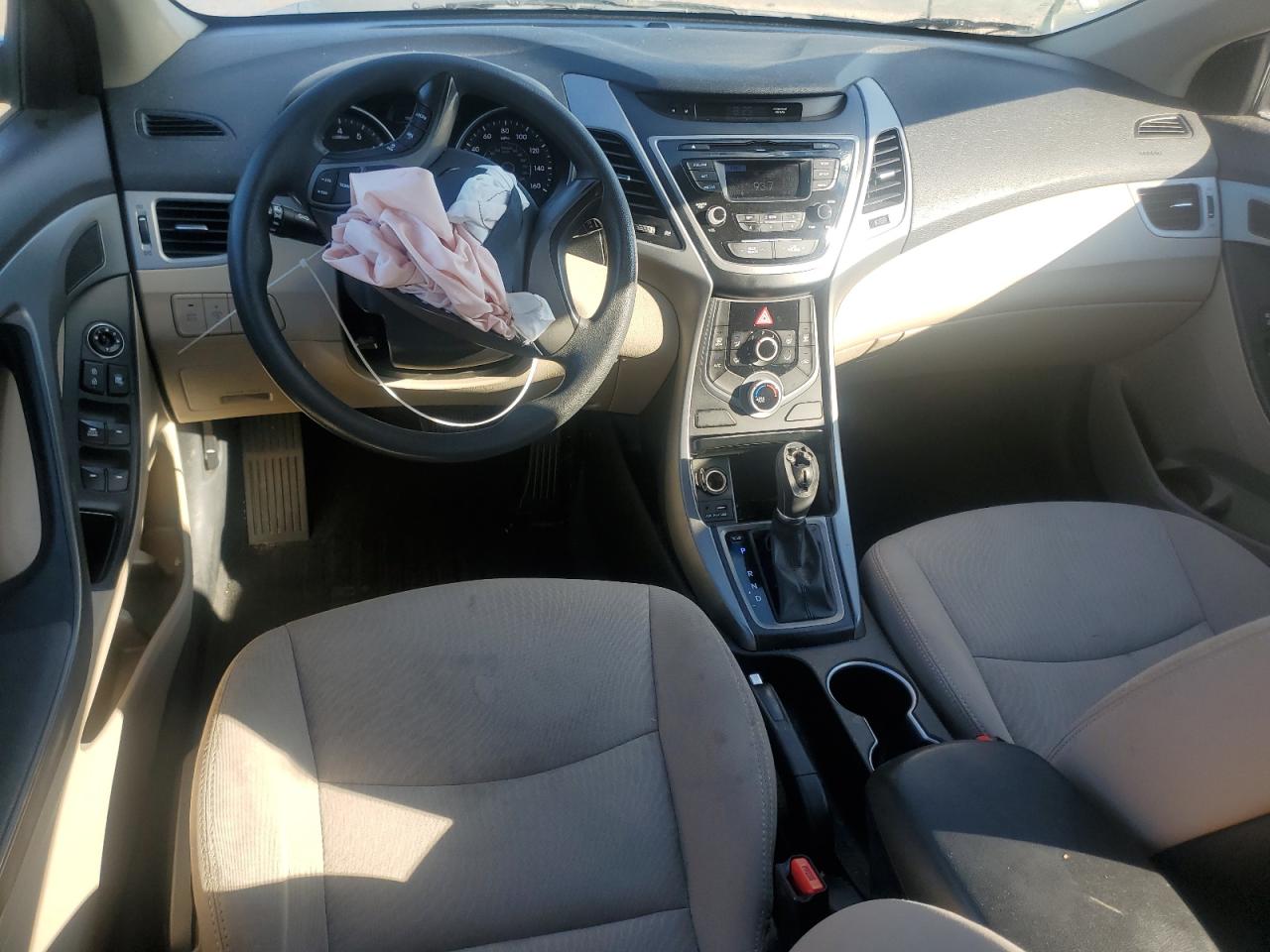2014 Hyundai Elantra VIN 5NPDH4AE5EH523827 Copart auction photo, front end damage thumbnail 8