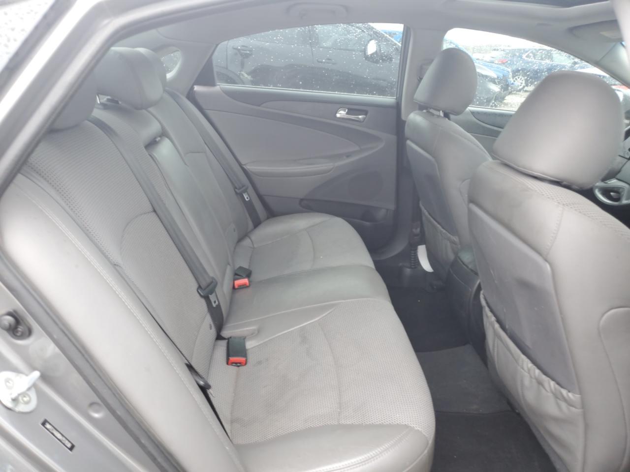 2013 Hyundai Sonata VIN 5NPEC4AB8DH757838 Copart auction photo, undercarriage / side damage thumbnail 10