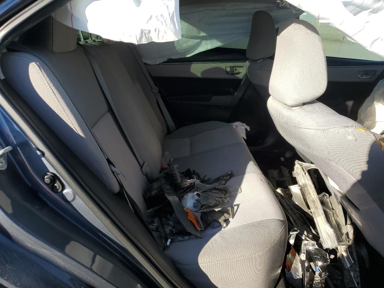 2014 Toyota Corolla VIN 5YFBURHE6EP085943 Copart auction photo, front end / side damage thumbnail 10
