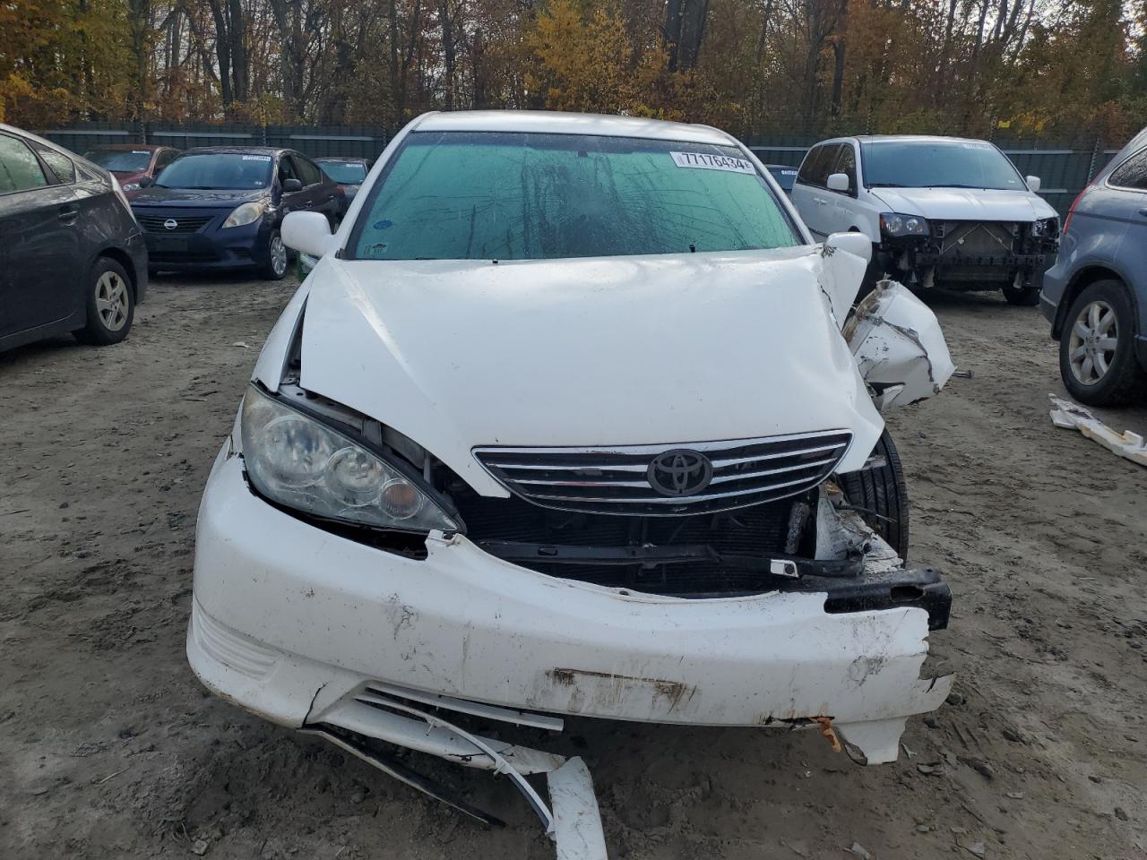 2005 Toyota Camry VIN 4T1BE32K65U538224 Copart auction photo, front end / rear end damage thumbnail 5