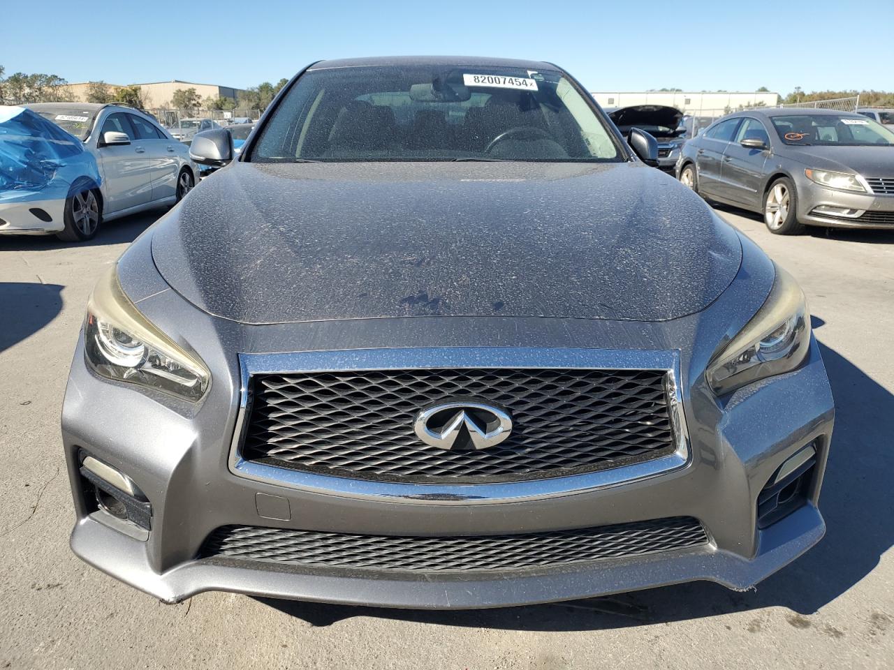 2014 Infiniti Q50 VIN JN1AV7AP6EM691919 Copart auction photo, normal wear damage thumbnail 5