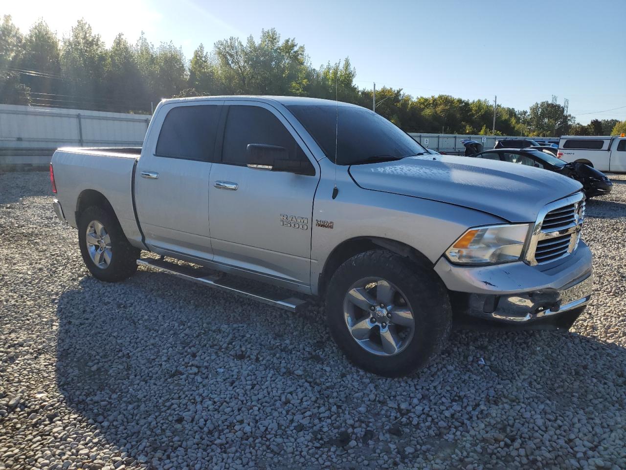 2015 RAM 1500 VIN 1C6RR7LT1FS744965 Copart auction photo, front end damage thumbnail 4