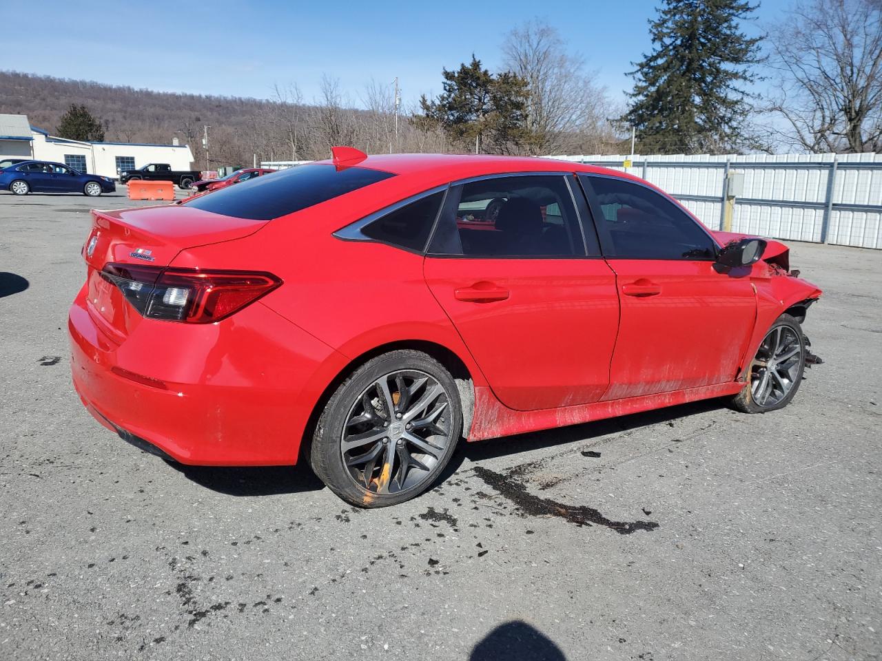 2024 Honda Civic VIN 2HGFE1F97RH339601 Copart auction photo, front end damage thumbnail 3