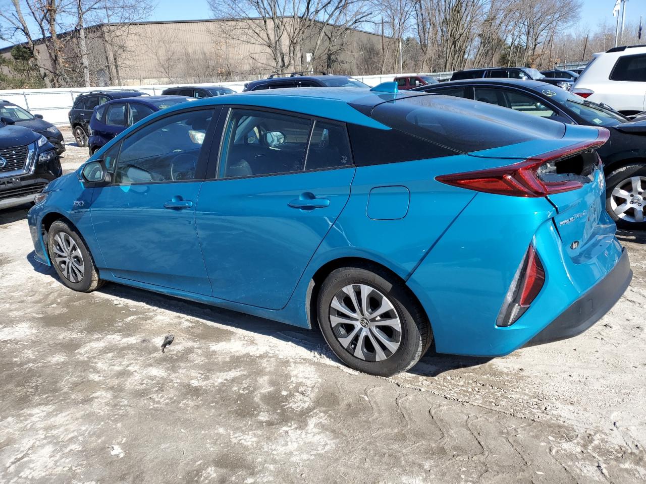 2021 Toyota Prius VIN JTDKAMFP0M3173877 Copart auction photo, rear end damage thumbnail 2