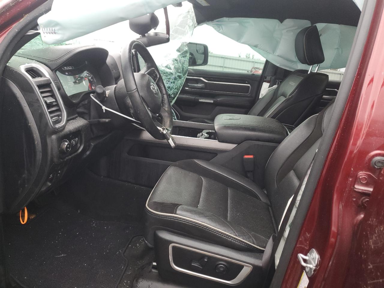 2020 RAM 1500 VIN 1C6SRFJT5LN384656 Copart auction photo, rollover / all over damage thumbnail 7