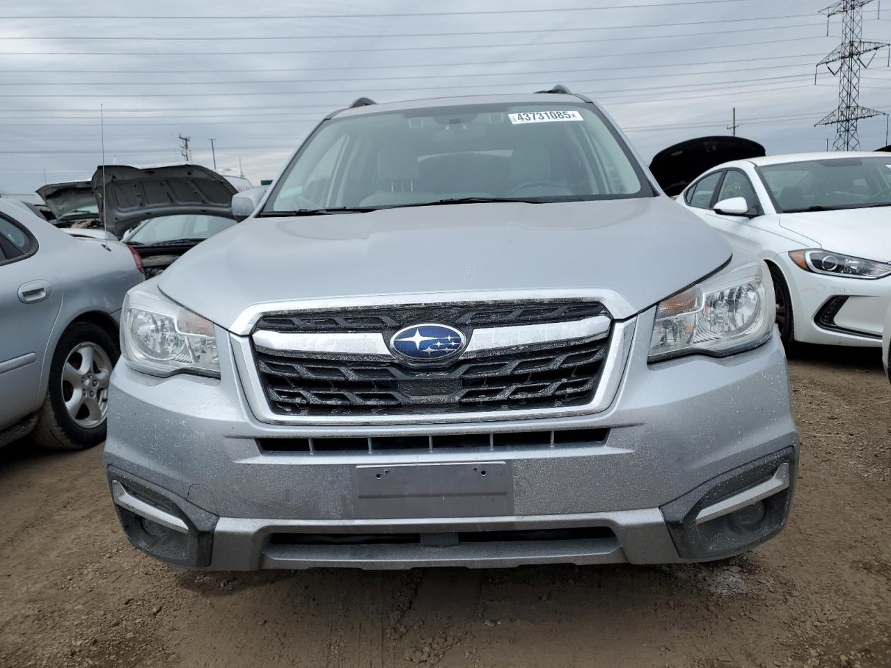2017 Subaru Forester VIN JF2SJAGC5HH420315 Copart auction photo, side / front end damage thumbnail 5