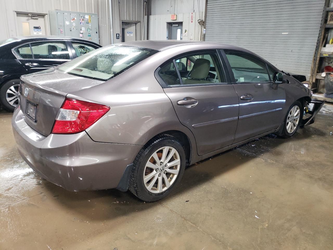 2012 Honda Civic VIN JHMFB2F83CS003012 Copart auction photo, front end damage thumbnail 3