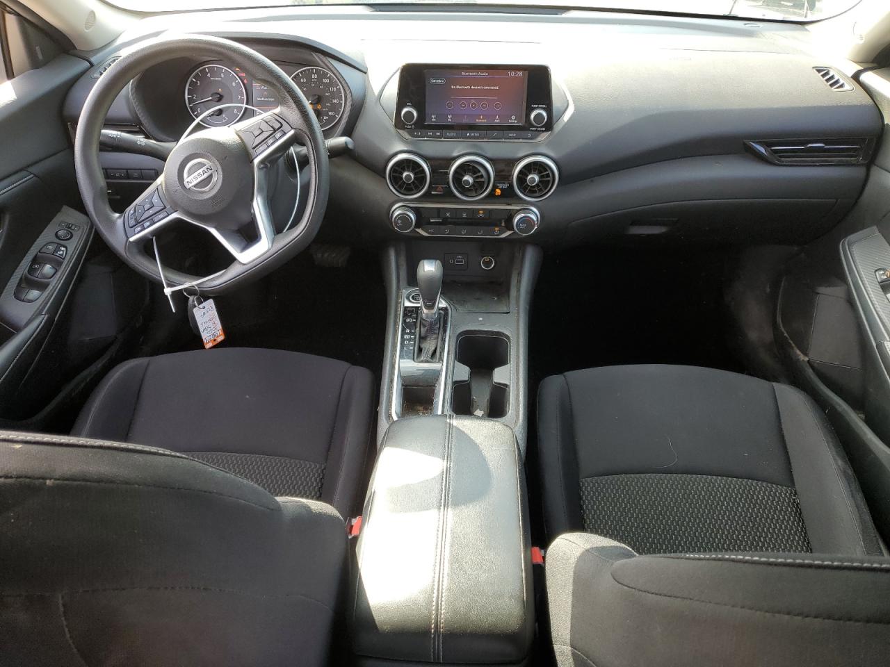2020 Nissan Sentra VIN 3N1AB8BVXLY230552 Copart auction photo, side / front end damage thumbnail 8