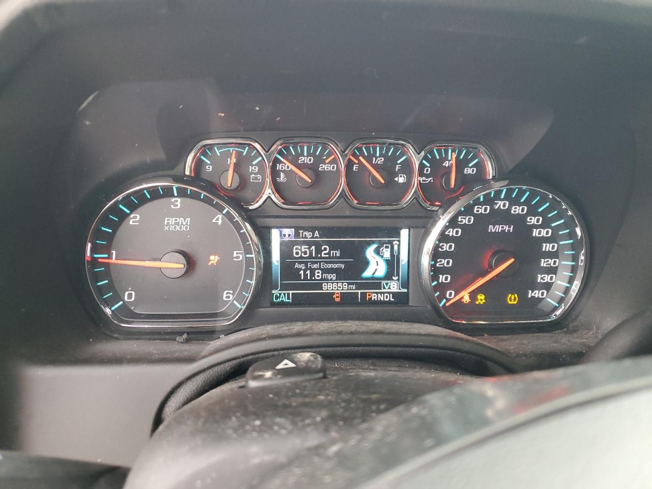 2019 Chevrolet Tahoe VIN 1GNSKBKC4KR266682 Copart auction photo, front end / rear end damage thumbnail 9