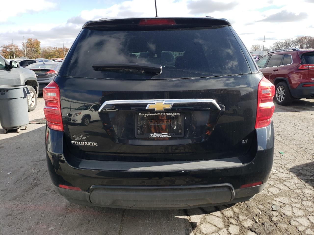2017 Chevrolet Equinox VIN 2GNALCEK6H1616171 Copart auction photo, front end damage thumbnail 6