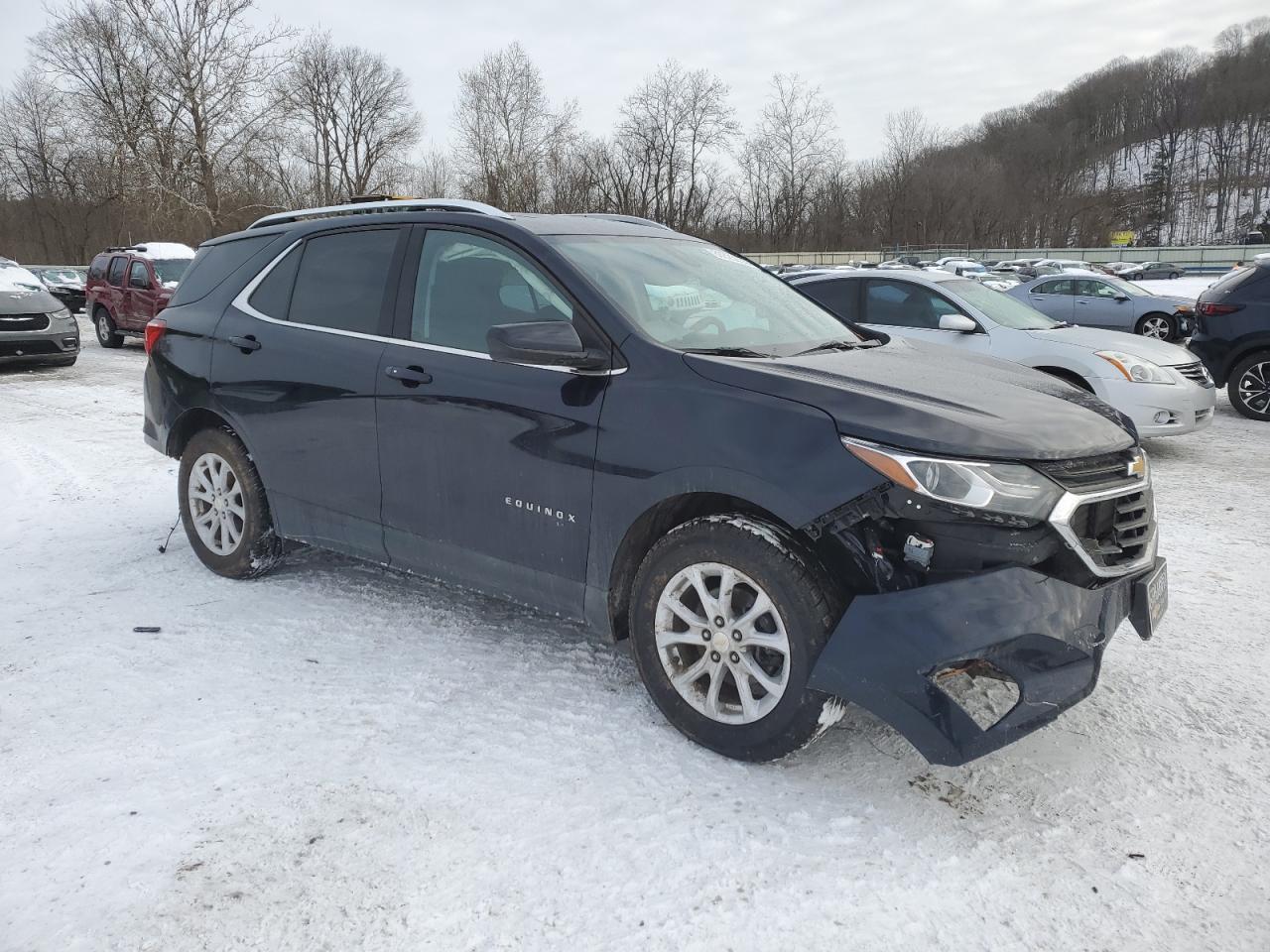 2020 Chevrolet Equinox VIN 3GNAXUEV0LS713514 Copart auction photo, all over damage thumbnail 4