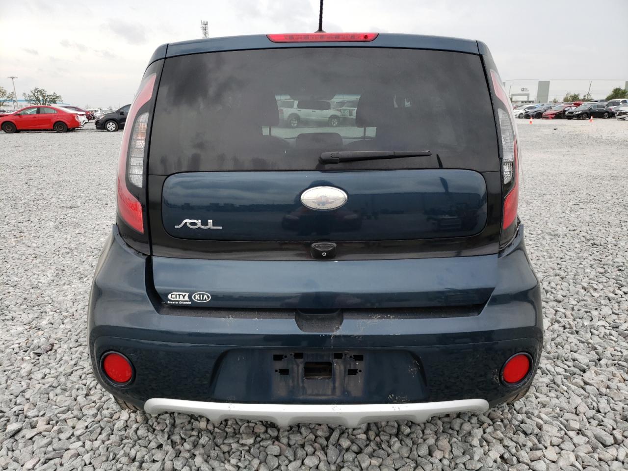2018 KIA Soul VIN KNDJP3A59J7571085 Copart auction photo, all over damage thumbnail 6
