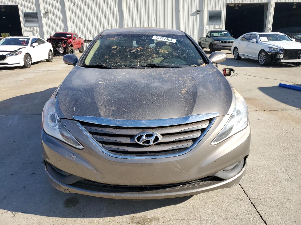 2014 Hyundai Sonata VIN 5NPEB4ACXEH946276 Copart auction photo, rear end / side damage thumbnail 5