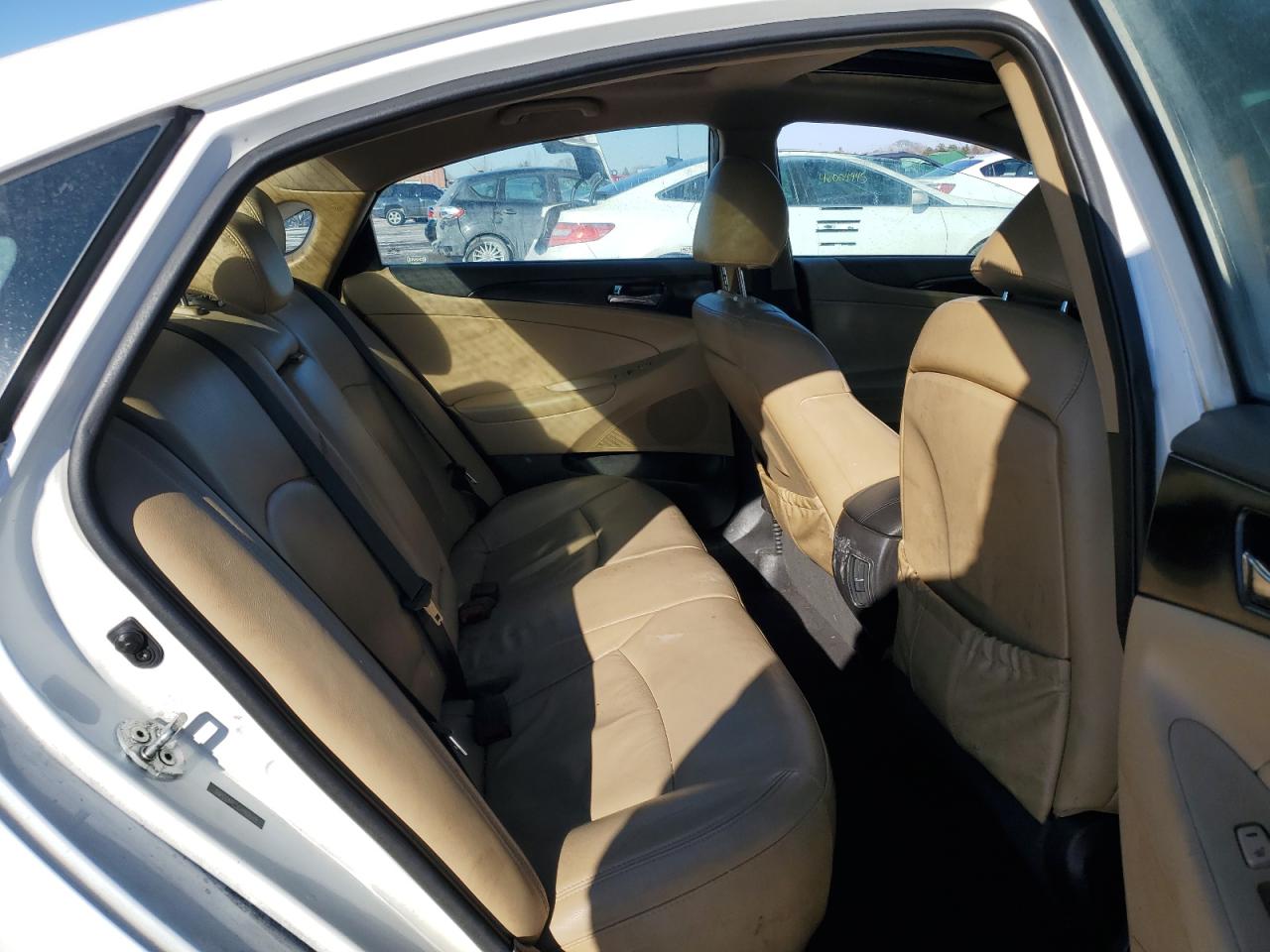 2012 Hyundai Sonata VIN 5NPEC4AC5CH402049 Copart auction photo, side / front end damage thumbnail 11