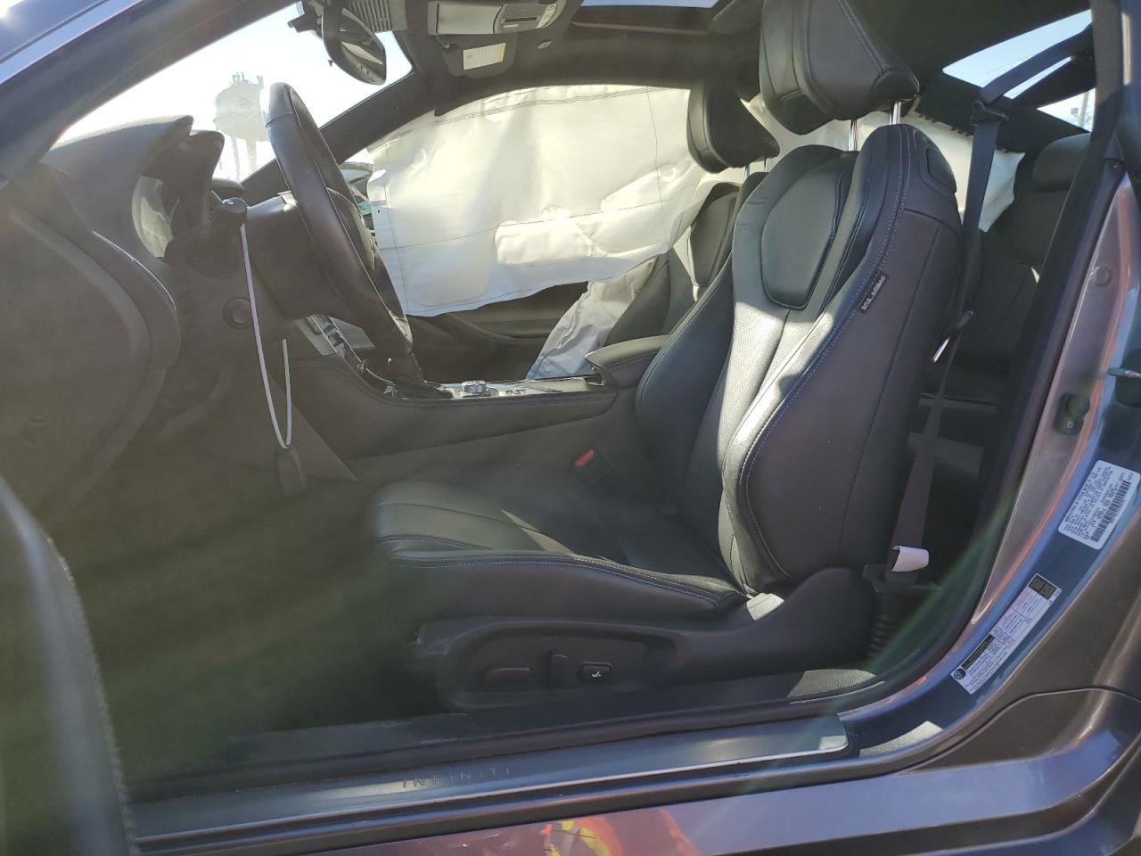 2020 Infiniti Q60 VIN JN1EV7EL0LM380072 Copart auction photo, side damage thumbnail 7
