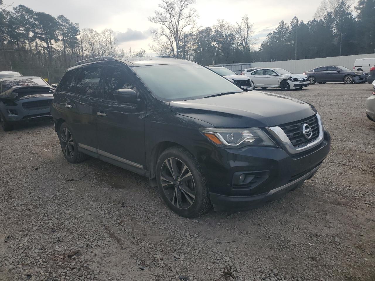 2017 Nissan Pathfinder VIN 5N1DR2MN1HC605482 Copart auction photo, rear end damage thumbnail 4