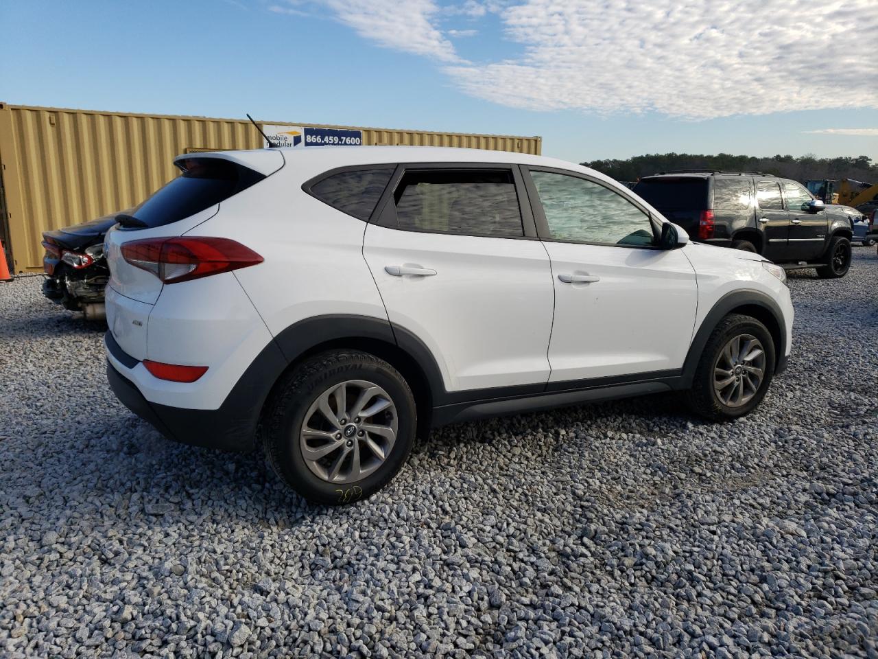 2018 Hyundai Tucson VIN KM8J2CA44JU806270 Copart auction photo, front end / minor dent/scratches damage thumbnail 3