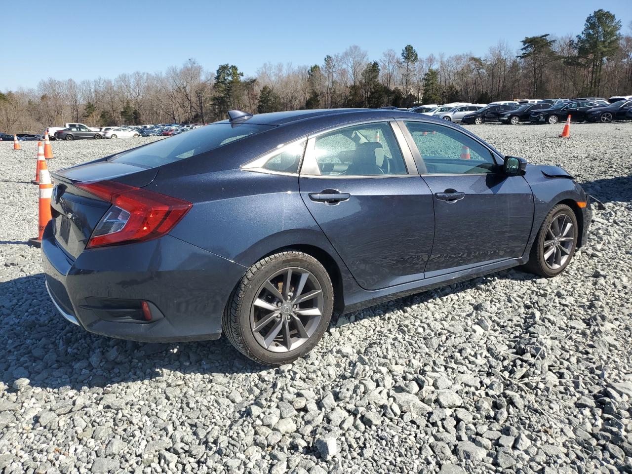2020 Honda Civic VIN 19XFC1F32LE020304 Copart auction photo, front end damage thumbnail 3