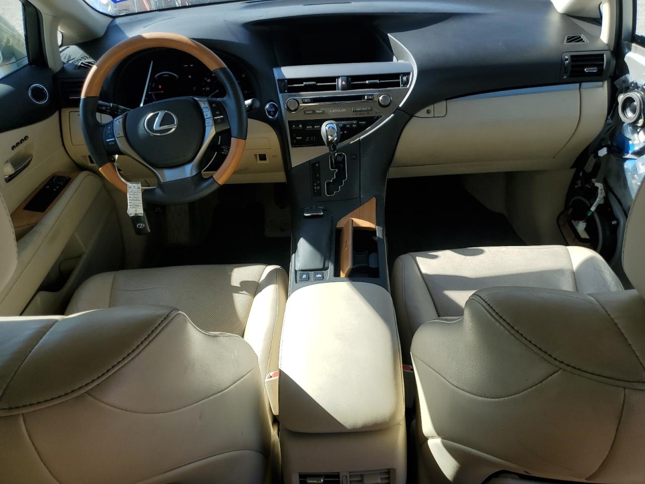 2015 Lexus RX VIN 2T2ZB1BA1FC002234 Copart auction photo, front end / side damage thumbnail 8