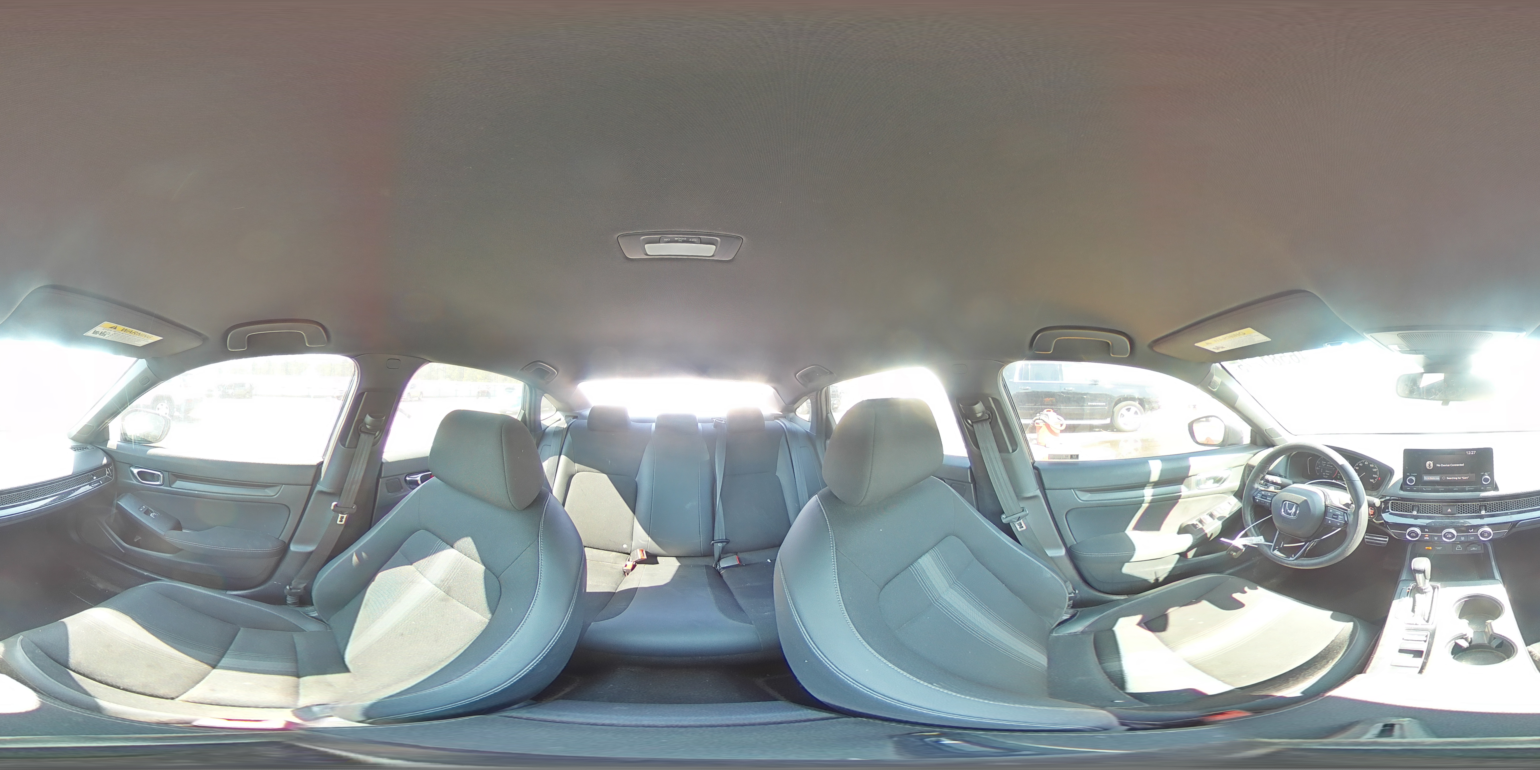 2023 Honda Civic VIN 2HGFE2F57PH521525 Copart auction photo, rear end damage thumbnail 15