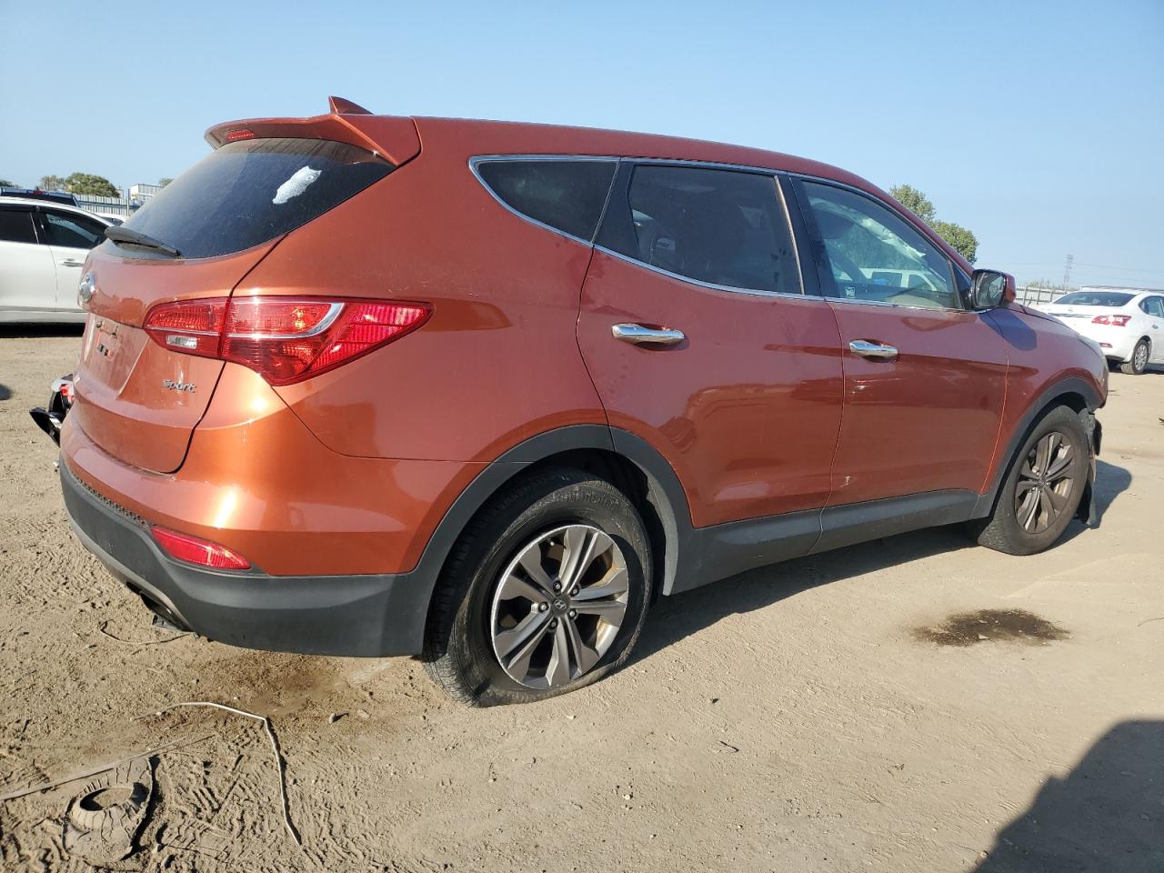 2016 Hyundai Santa Fe VIN 5XYZT3LB6GG345471 copart_com auction photo, all over damage thumbnail 3