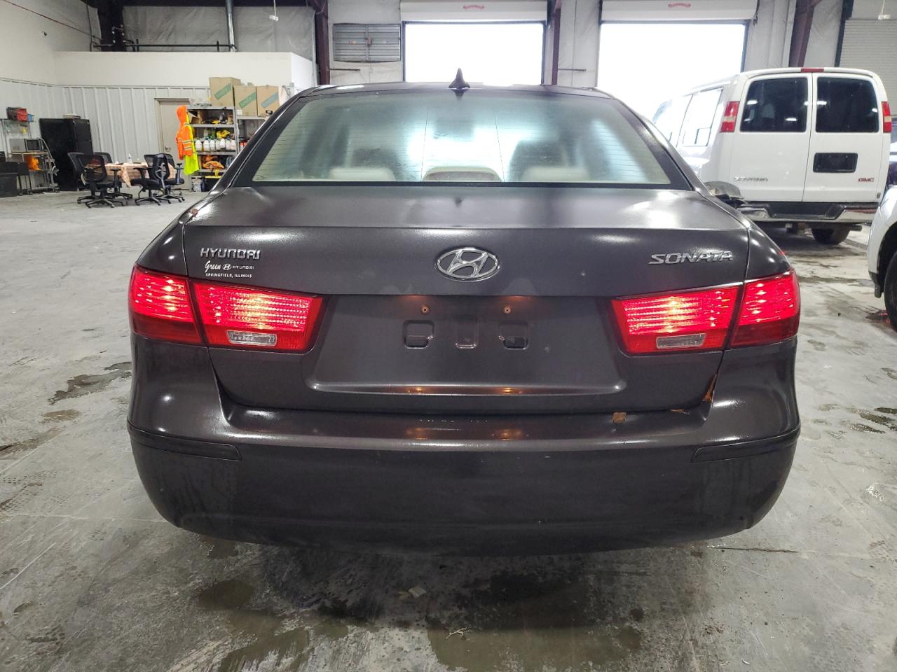 2010 Hyundai Sonata VIN 5NPET4AC6AH637427 Copart auction photo, front end damage thumbnail 6