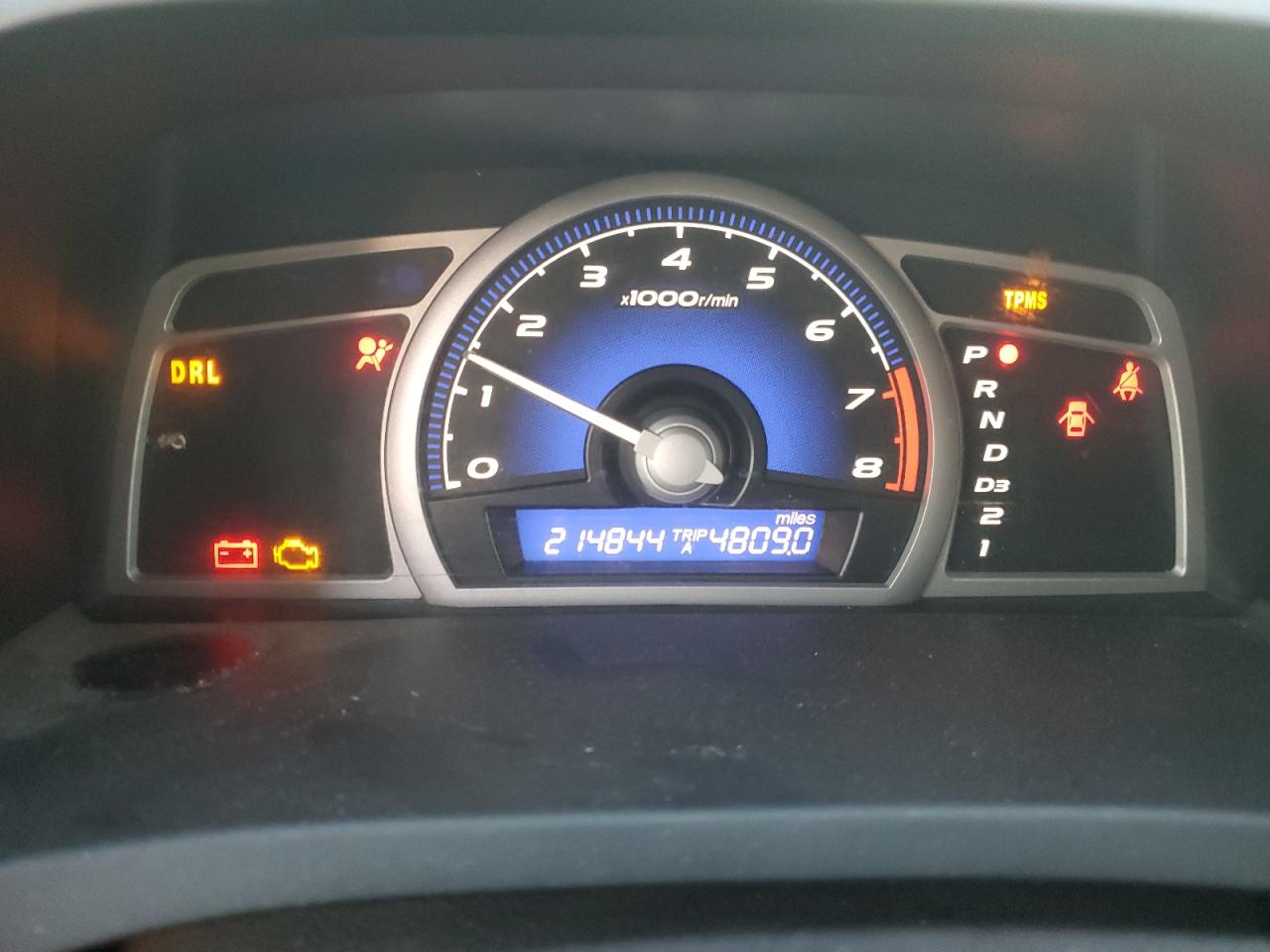 2010 Honda Civic VIN 2HGFG1B69AH523433 Copart auction photo, front end damage thumbnail 9