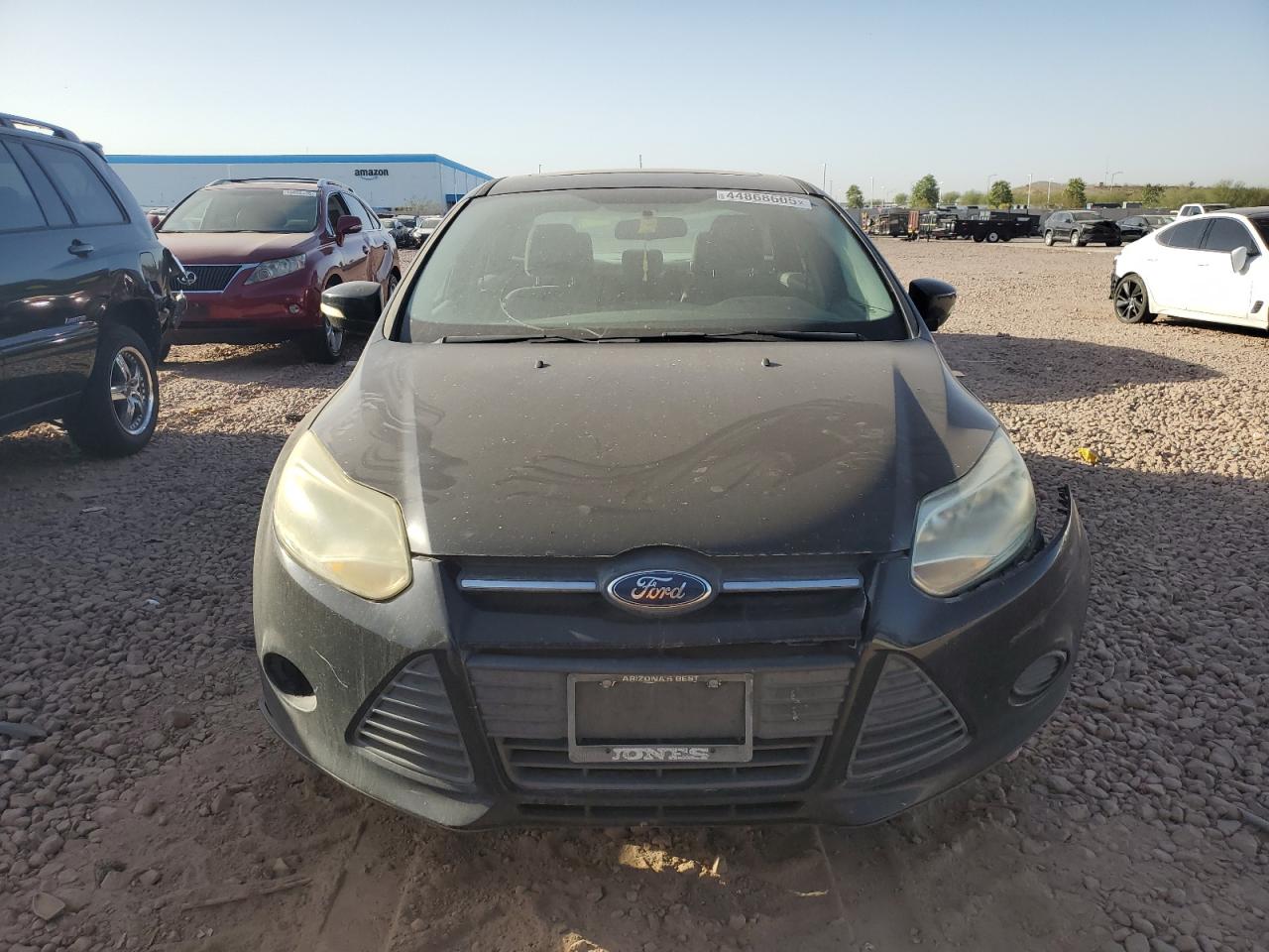 2014 Ford Focus VIN 1FADP3F21EL407473 Copart auction photo, front end damage thumbnail 5